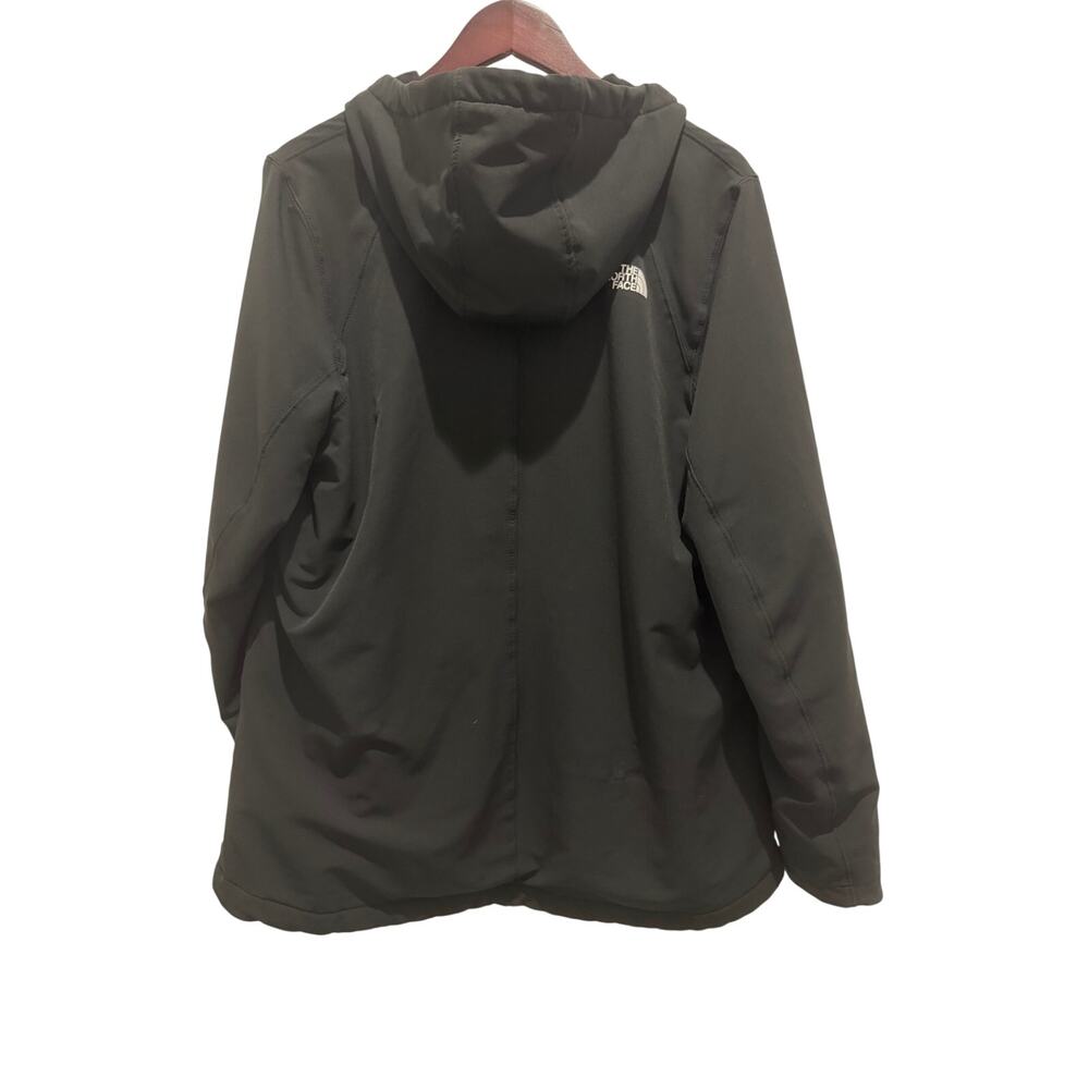 THE NORTH FACE Black Shelby Raschel Hooded Fleece Jacket Women’s XL - Picture 10 of 14